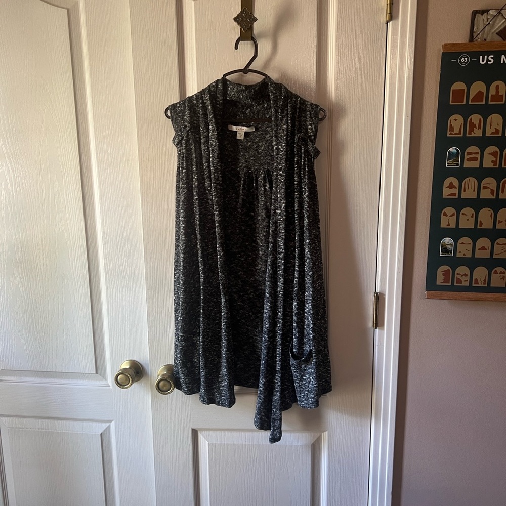Fever Charcoal Knit cardigan